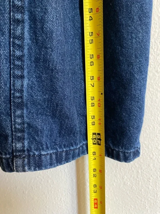 Free People We The Free Ziggy Slouchy Denim Overalls Blue M OB1194398 - Picture 9 of 12